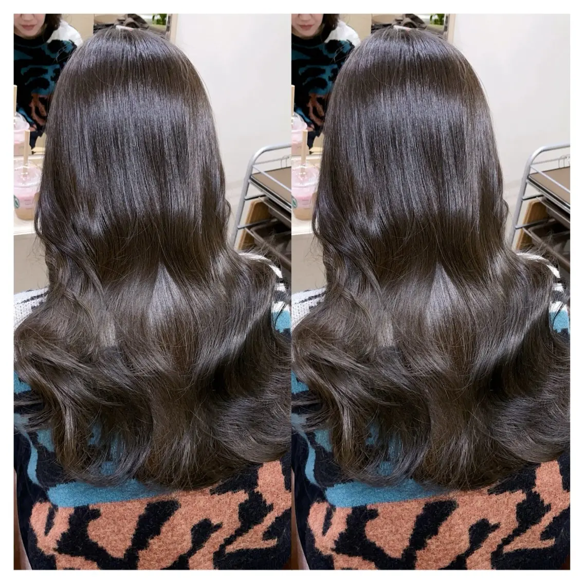 ロング カラー カット ヘアカラー トリートメント 村山 茉衣のヘアスタイル