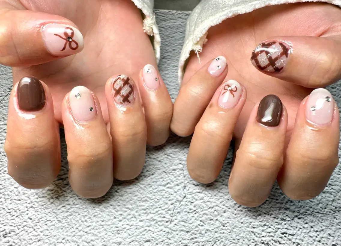 ネイル Queennail 北堀江AYAのネイルデザイン