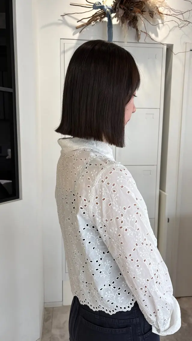 ショート 河野いずみ レイヤー/ボブ 🤍のヘアスタイル