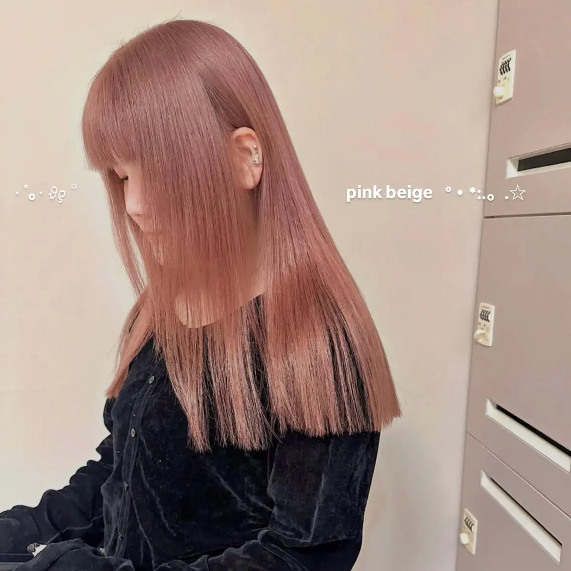 ロング カラー ヘアカラー 🎀【透明感カラー 縮毛矯正】さえ🎀のヘアスタイル