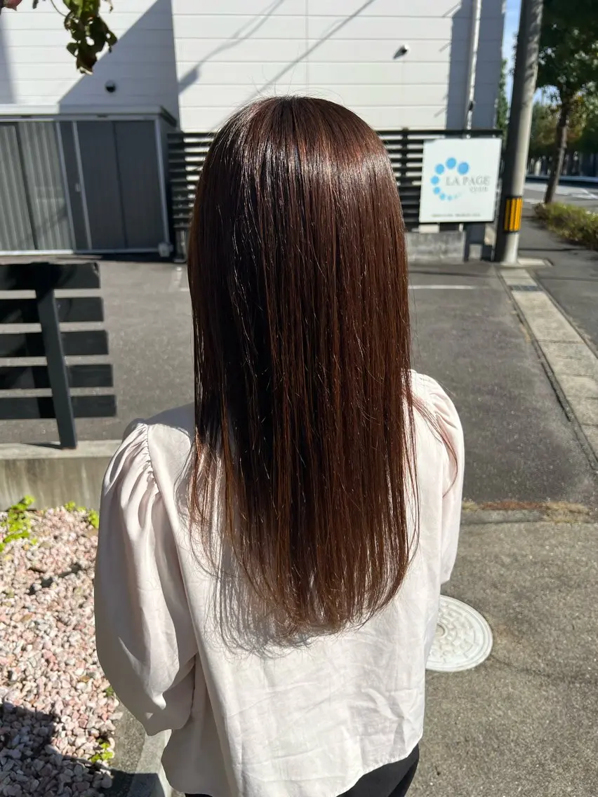 【平日限定】縮毛矯正👩🫧の写真