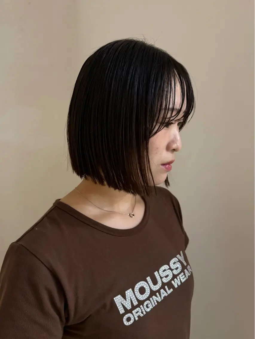 ショート ボブ 似合わせカット カット kisaki/ 透明感/お洒落見えのヘアスタイル