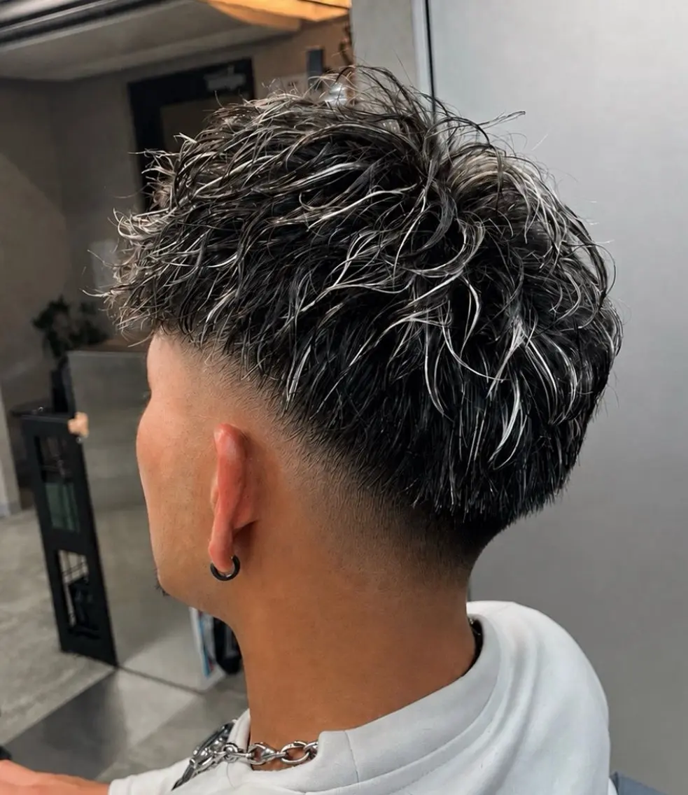 ショート カラー メンズ 田上 雄貴 横浜関内/床屋のヘアスタイル