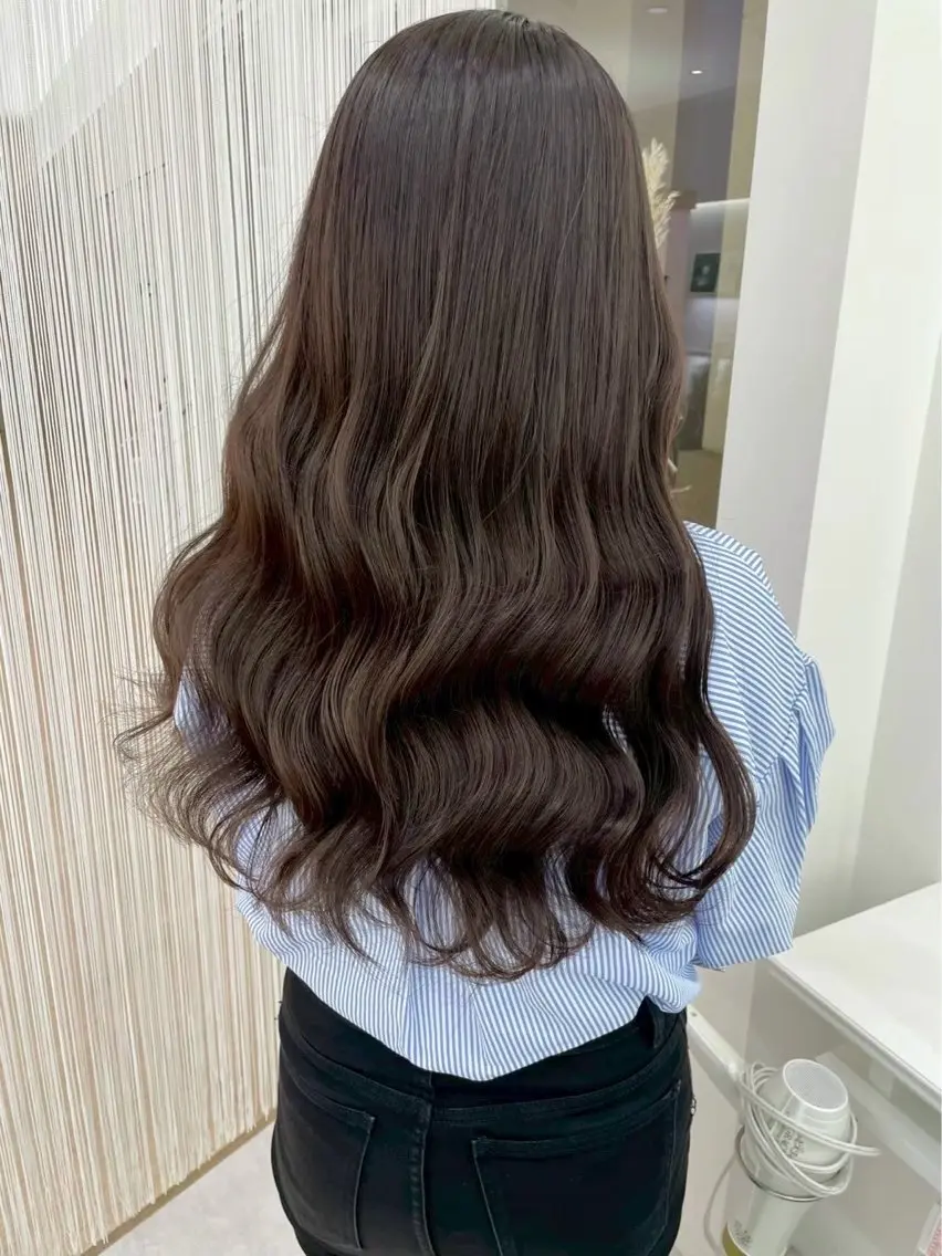 ロング カラー ParveMix シンザトユヅキのヘアスタイル