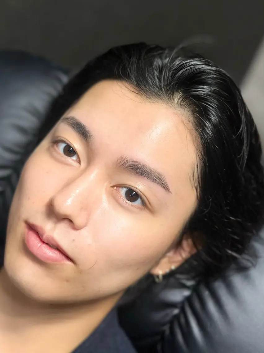 《徹底ケア｜男性限定》眉スタイリング＋小鼻or額WAX＋保湿パックの写真