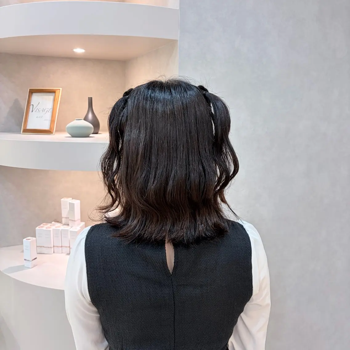 ヘアアレンジ ヘアセット 小川 遥のヘアスタイル