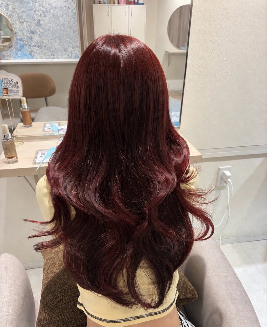 ロング カラー CreBiA / 有咲のヘアスタイル