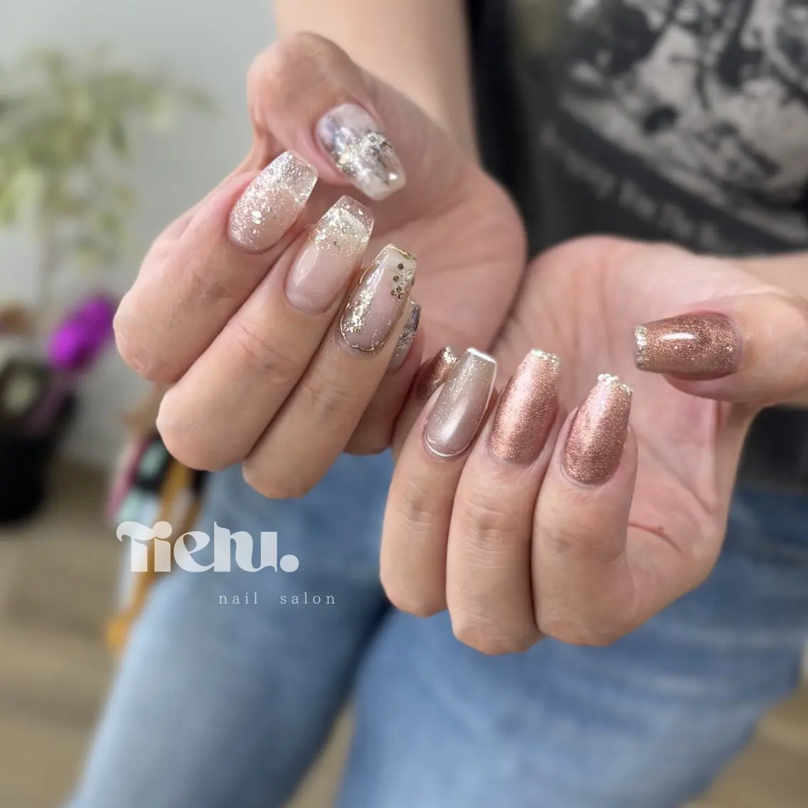 ネイル ハンドネイル Tielu Yukiのネイルデザイン