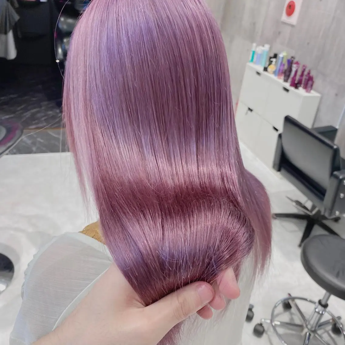 ロング カラー ヘアアレンジ メンズ キッズ マツエク・マツパ ブリーチの髪様 MASATOのヘアスタイル