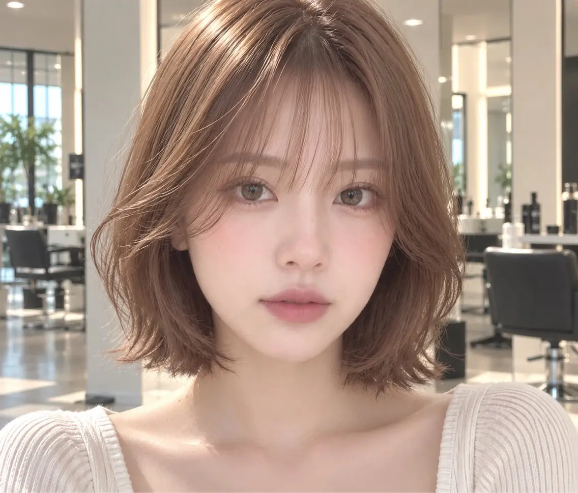 小川 萌瑚のヘアスタイル