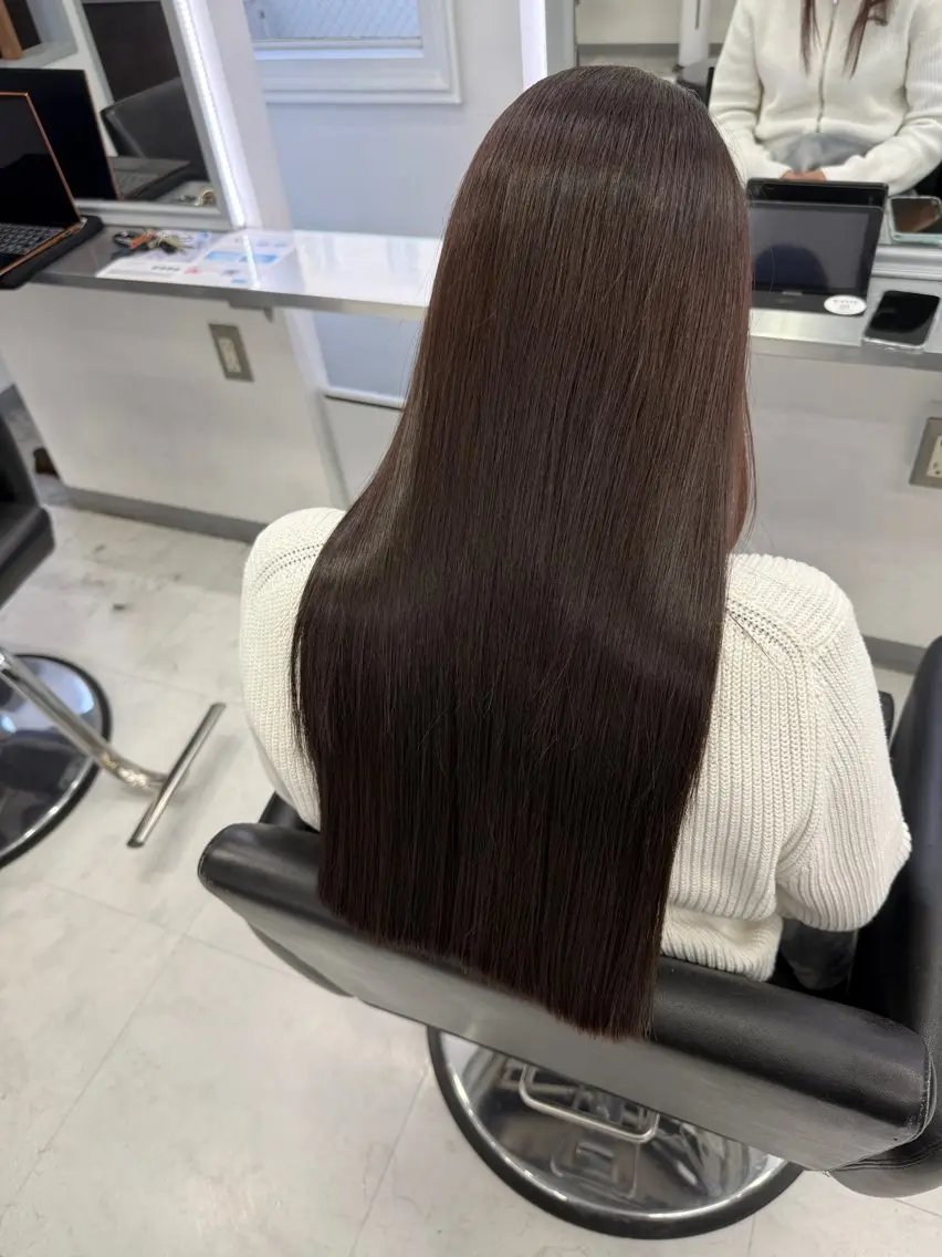 セミロング 髪質改善 トリートメント 髪質改善✨ 中村祥雄のヘアスタイル