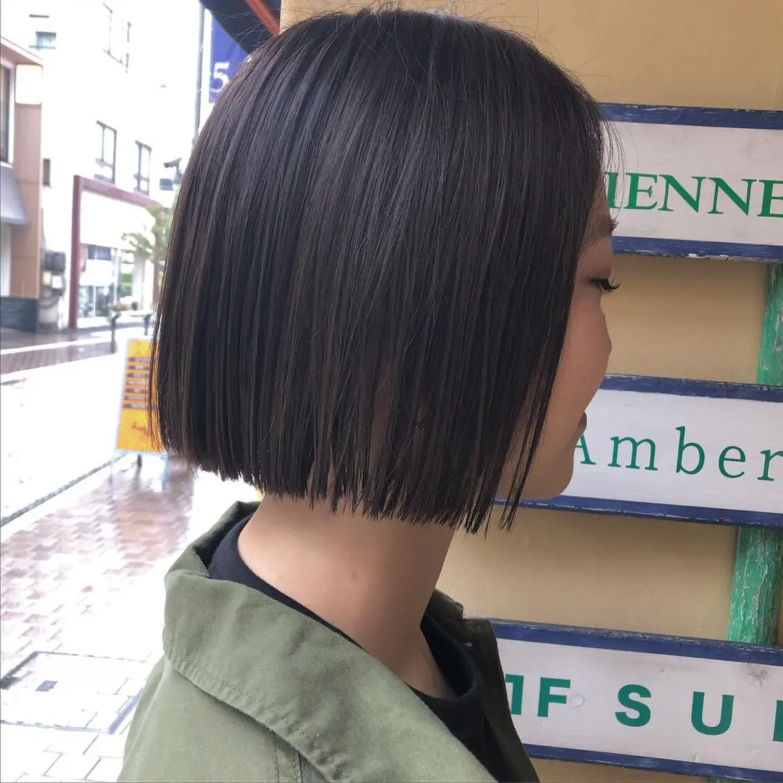 ショート カラー イルミナカラー ボブ 山形 光輪子のヘアスタイル