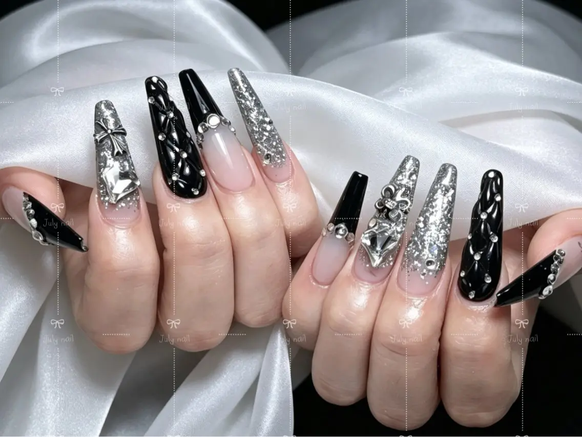 ロング ハンドネイル July.nail ジュライ　ネイルのネイルデザイン