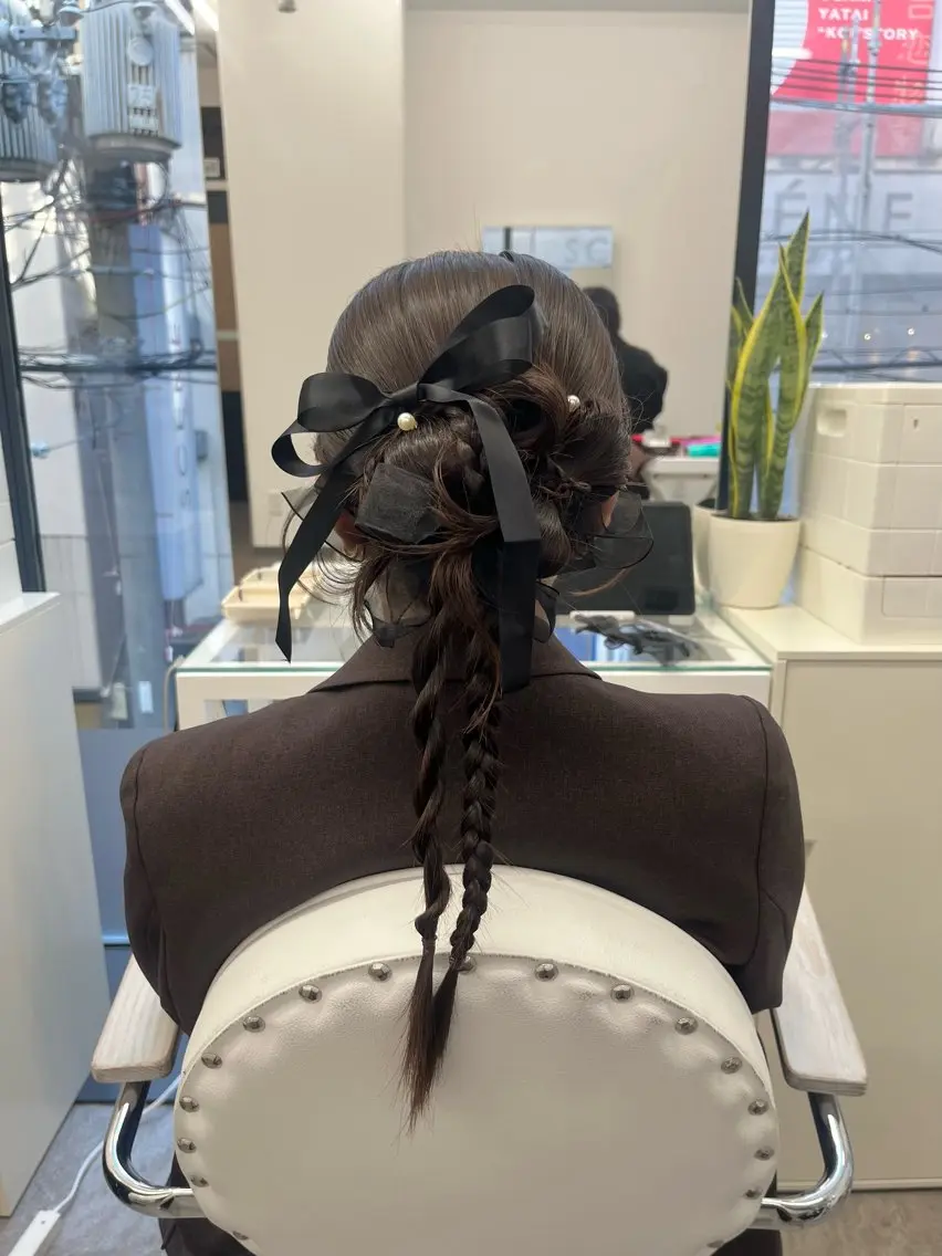 ヘアアレンジ🍒´-の写真