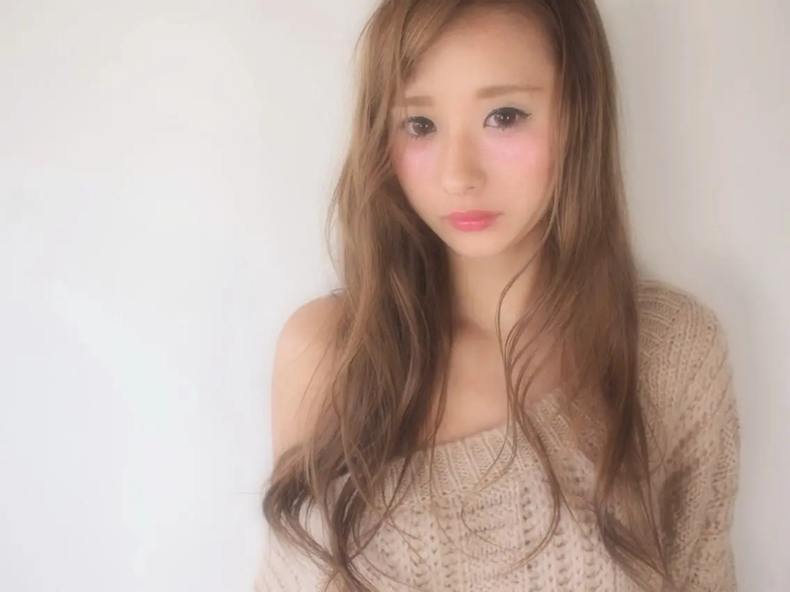 ロング 上原 隼のヘアスタイル