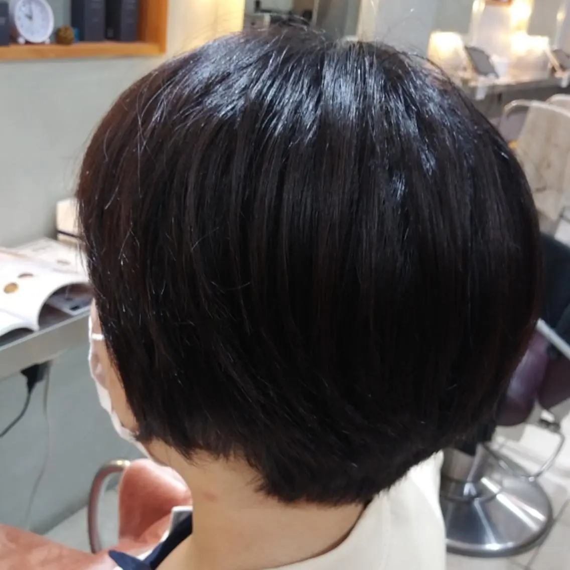 ショート ショートボブ ボブ ショートヘア 岡田 駿也のヘアスタイル
