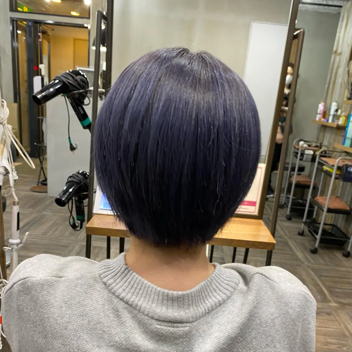 カラー ヘアカラー 的場 渉のヘアスタイル