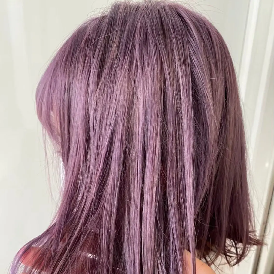 カラー ミディアム 縮毛矯正/ワンカラー モデル募集🫧羽夏のヘアスタイル