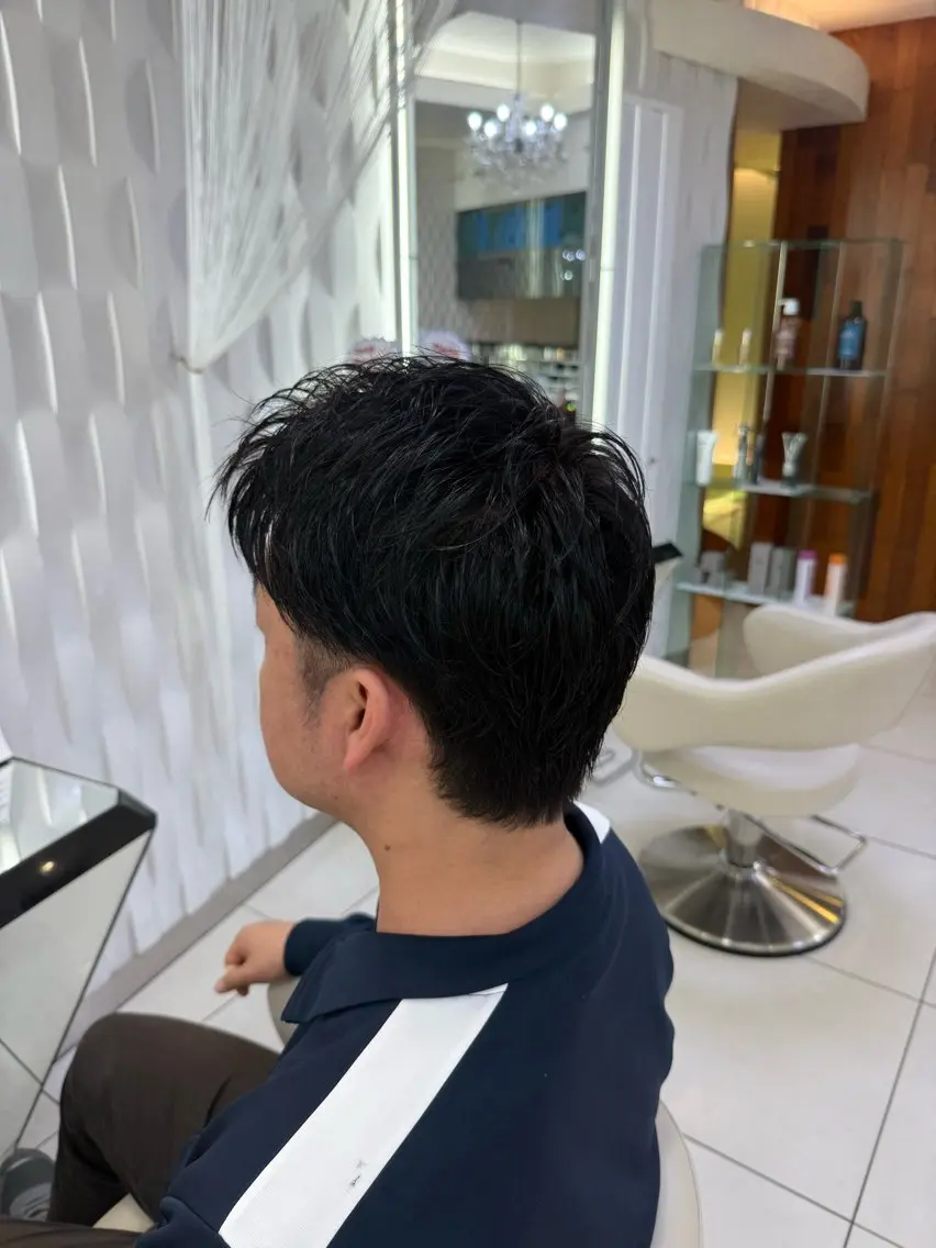 ショート カラー メンズ カット ヘアカラー 🔥men's特化 🔥三上 拓真のヘアスタイル