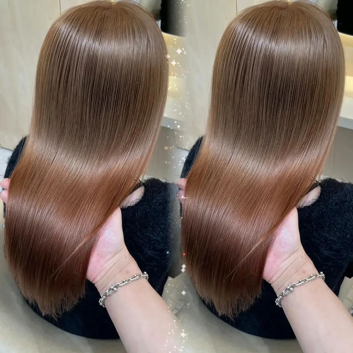 ロング カラー 透明感カラー ハイトーンカラー 髪質改善 カット ヘアカラー トリートメント 縮毛矯正/艶髪/ 透明感カラー/たくまのヘアスタイル