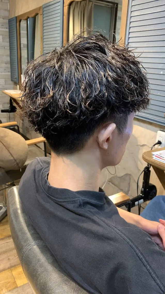 メンズ カット ヘアカラー トリートメント repose日本橋 室町のヘアスタイル