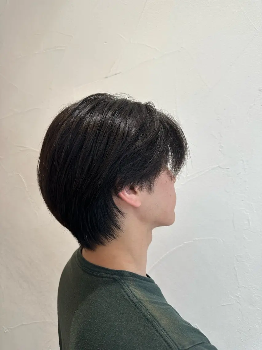 ミディアム メンズ カット ヘッドスパ Ash中目黒 森田みなみのヘアスタイル