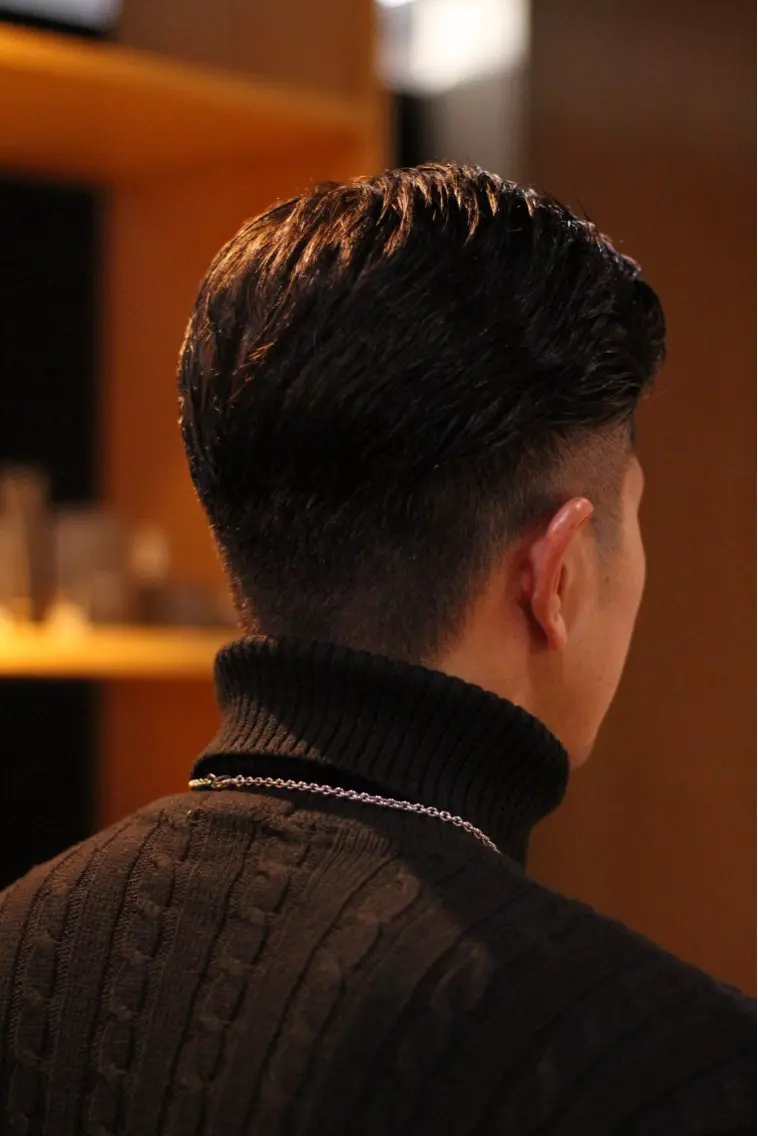 ミディアム 池田 京太のヘアスタイル
