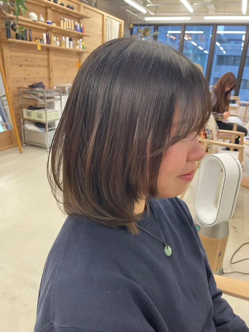 カット+MILBON3stepトリートメント🪽の写真