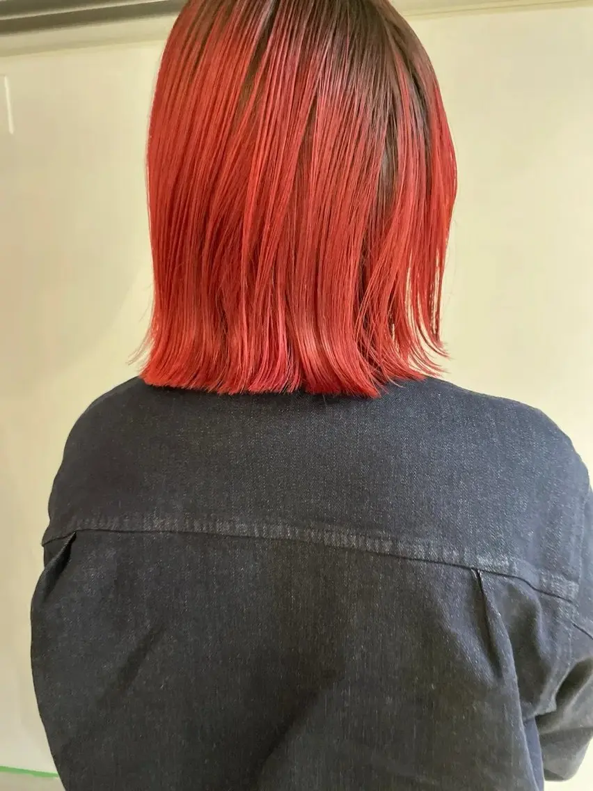 かがやしづ ⭐️カラーモデルのヘアスタイル