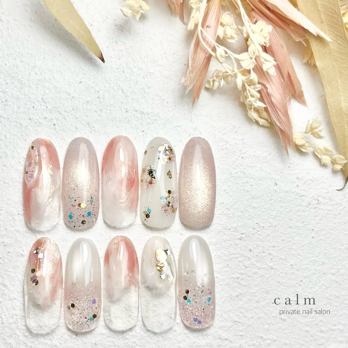 ネイル ハンドネイル calm 〔ｶｰﾑ〕のネイルデザイン