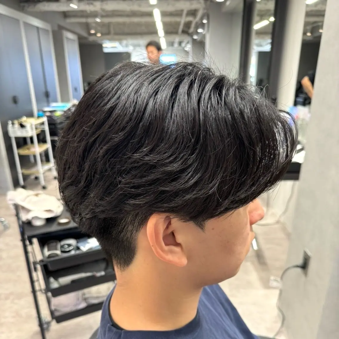 メンズ メンズパーマ カット パーマ メンズカットモデル 募集中✂️けいすけのヘアスタイル