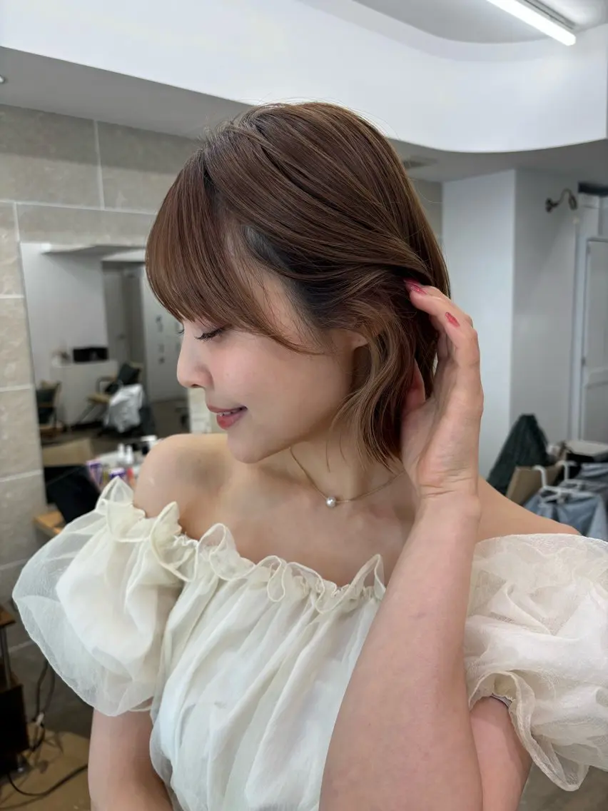 ショート カラー 似合わせカット 🌟期間限定まさよしのヘアスタイル