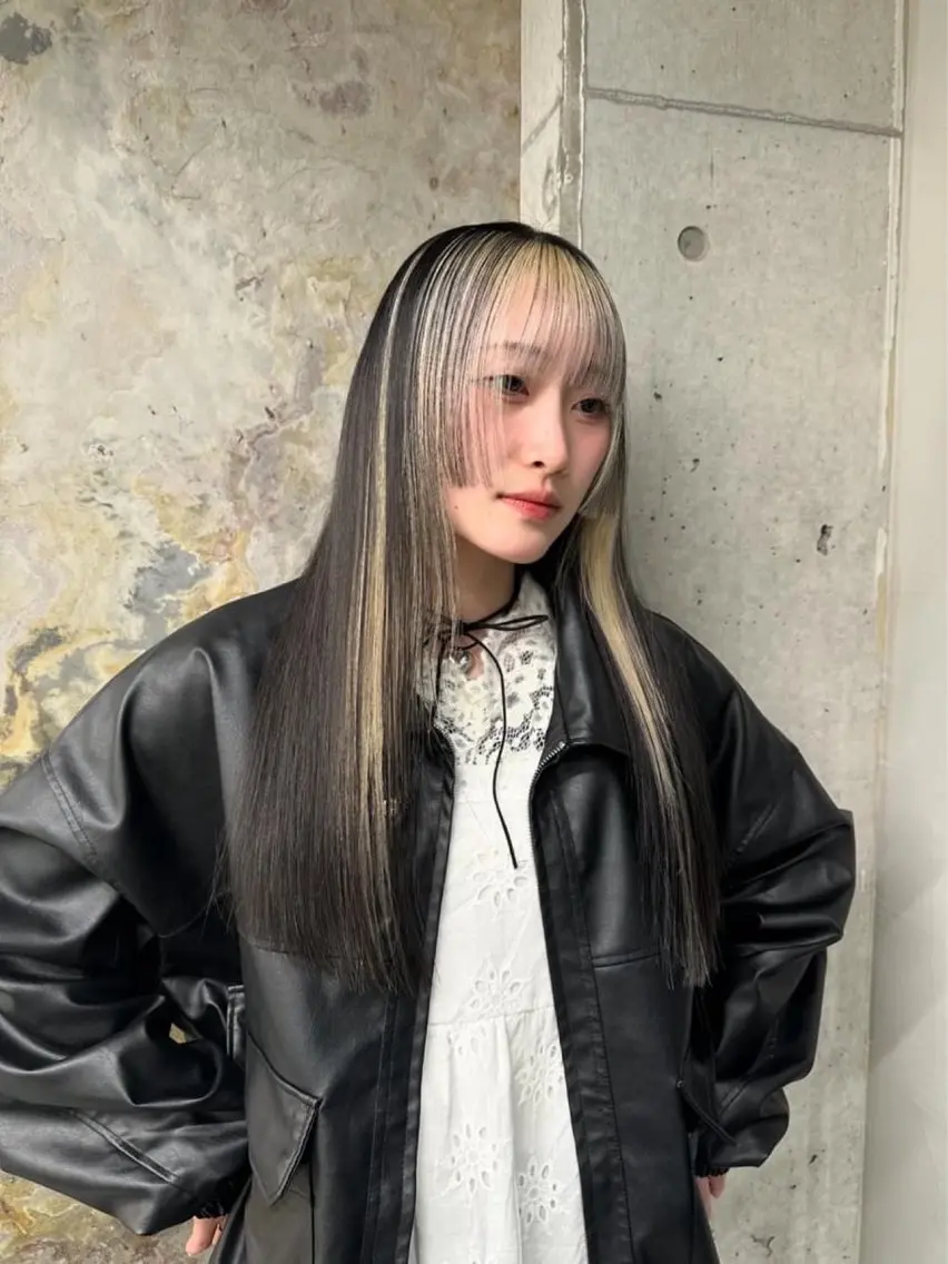 🧸ིྀデザインカラー🧸ིྀ【ブリーチ1回＋カラー1回】ハイトーンでデザインカラーを楽しみたい方ᕷ⋆͛*の写真
