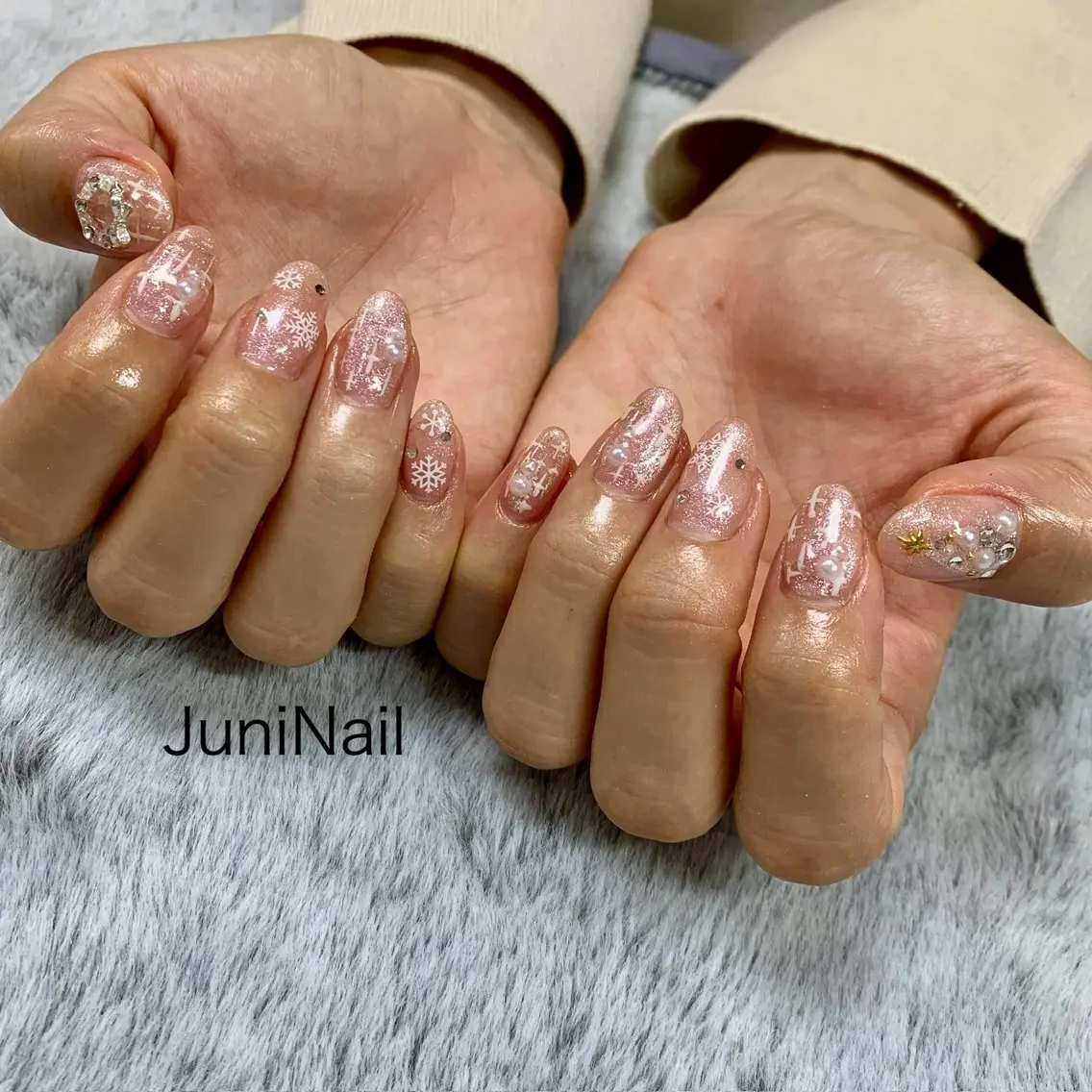 ネイル ハンドネイル JuniNail 주니네일🇰🇷suのネイルデザイン