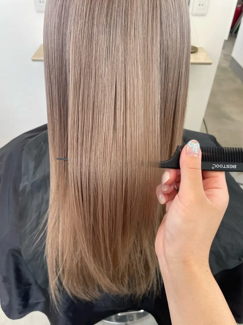 ロング トリートメント 栗原 響のヘアスタイル