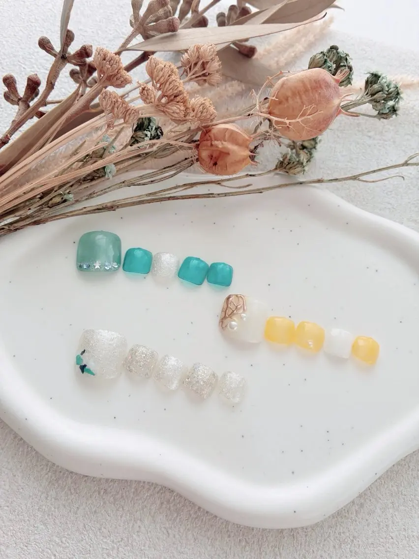 ネイル フットネイル nailsalon anrireのネイルデザイン