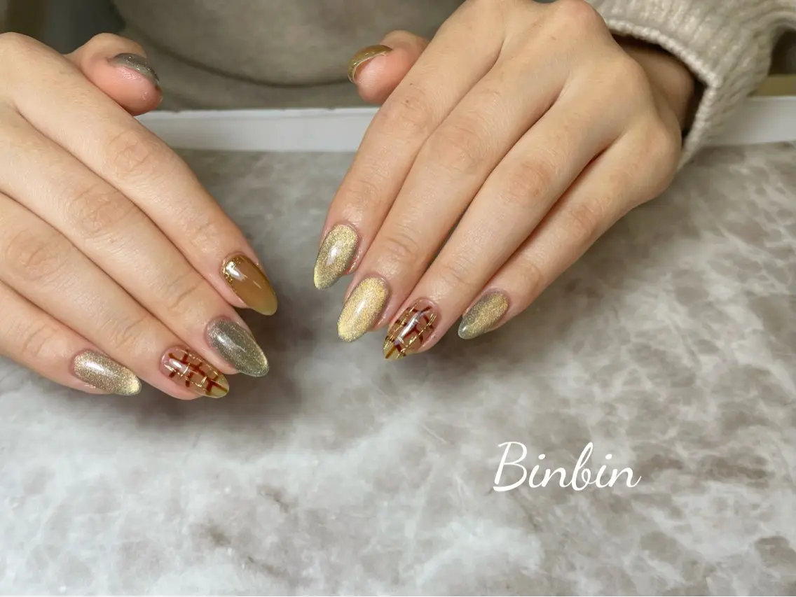 ネイル ハンドネイル ハンドケア 閨匠ビューティサロン 新橋店♡BinBinのネイルデザイン