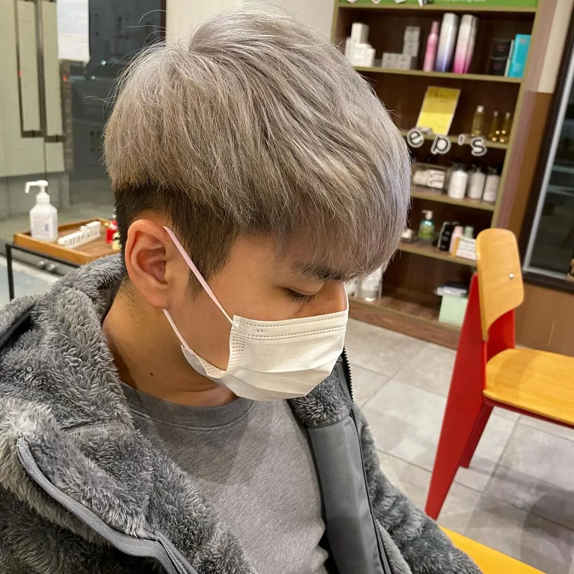 カラー 髪質改善 🍀岡村凌也のヘアスタイル