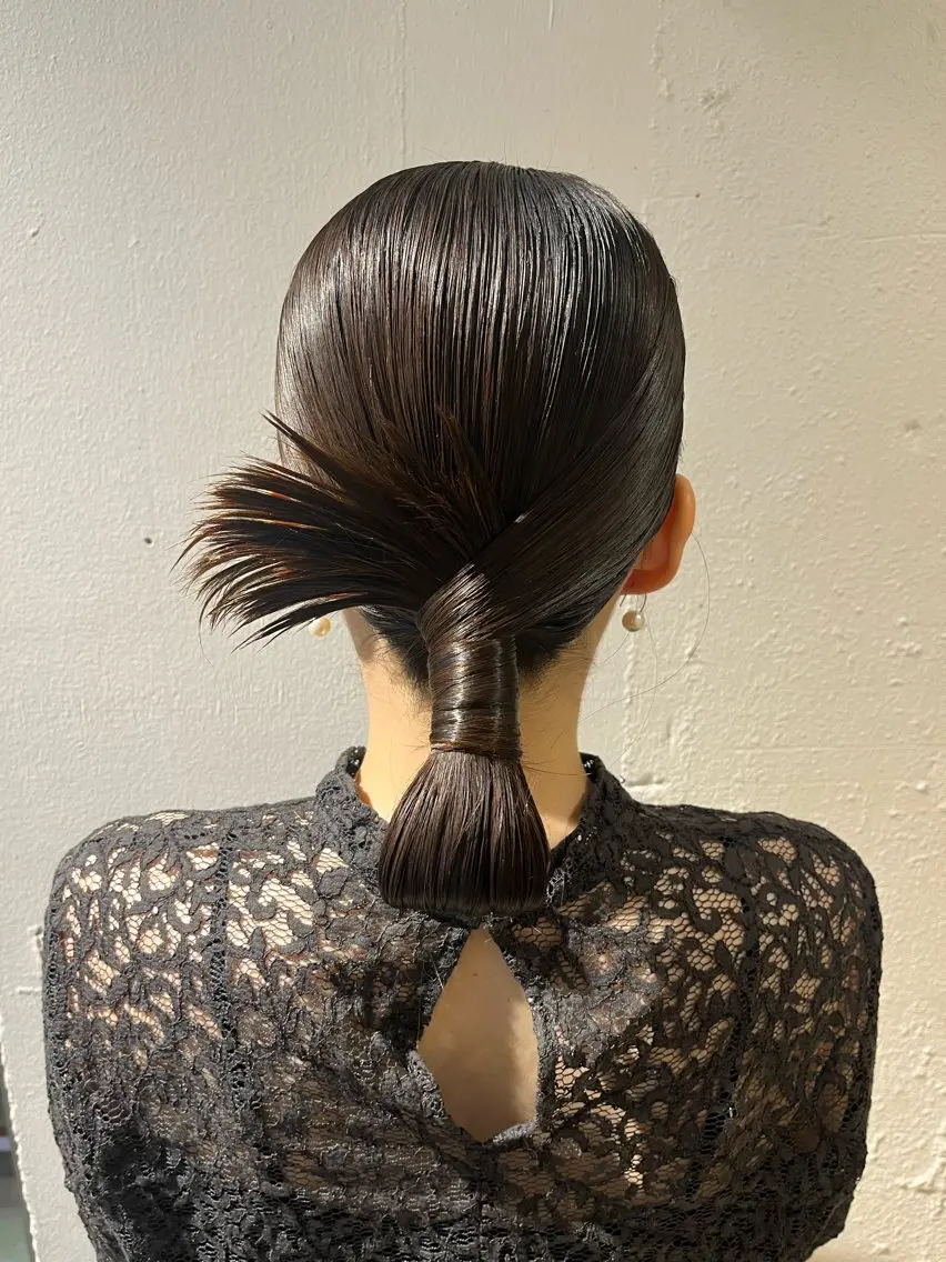 ヘアアレンジ ヘアセット サソウ ユリエ🥥のヘアスタイル