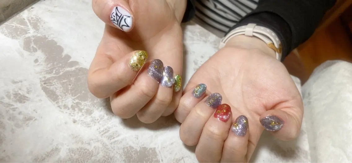 ネイル 持ち込み lulucharis nailのネイルデザイン