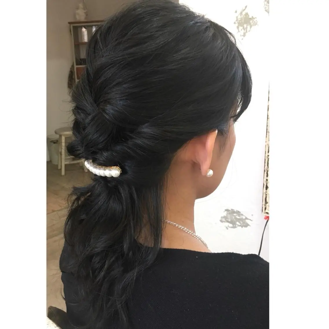 ヘアアレンジ 結婚式・ブライダル fio マナミのヘアスタイル