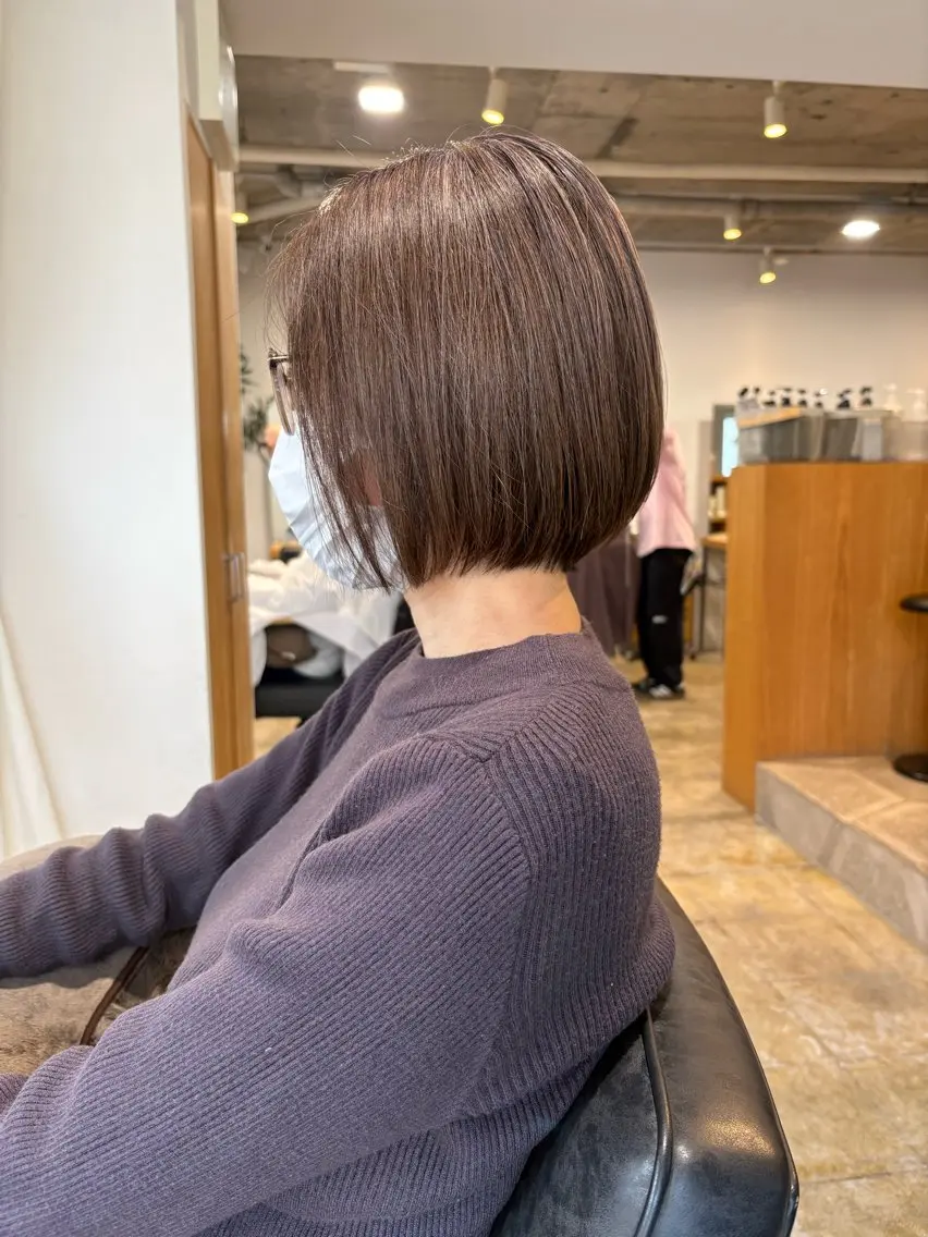 ショート 山崎 彩音のヘアスタイル