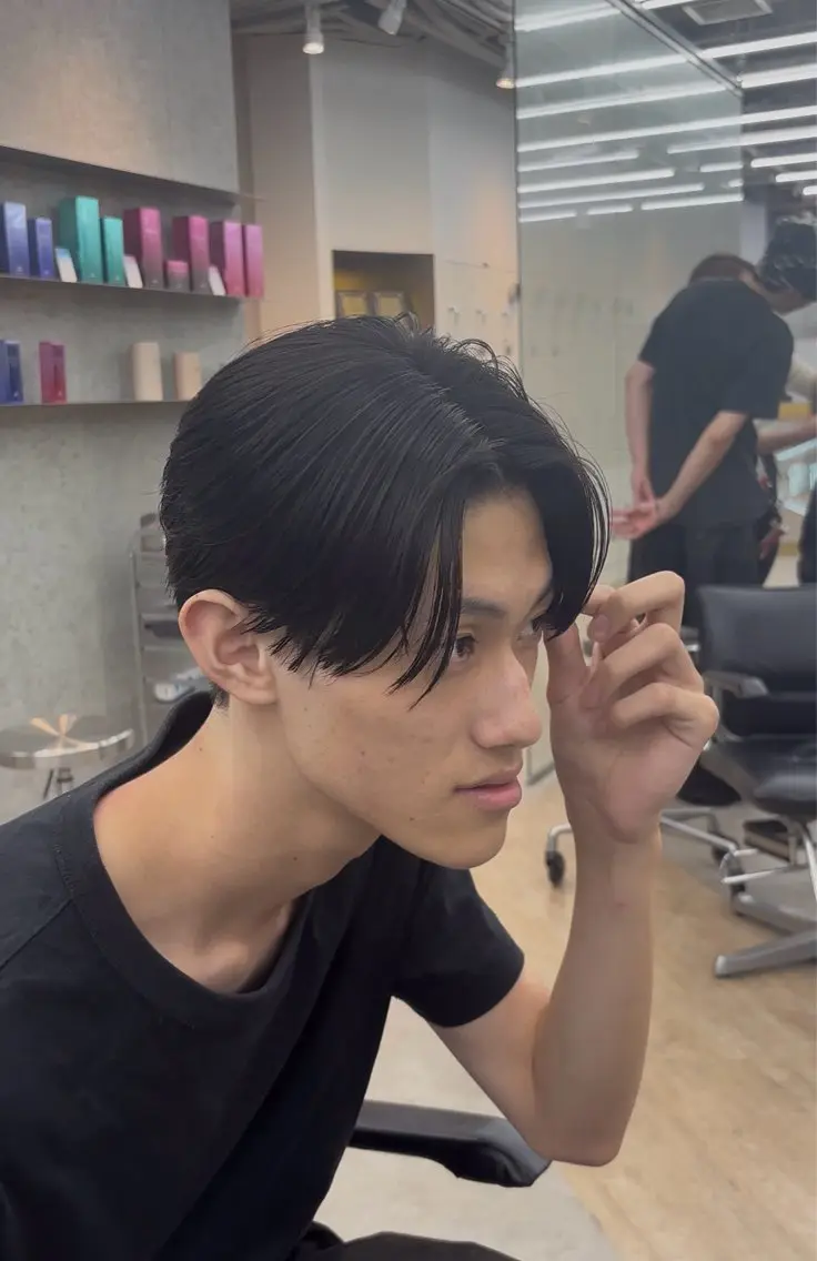 パーマ メンズ メンズパーマ ニュアンスパーマ カット パーマ 髙橋良門 バンド好き美容師のヘアスタイル