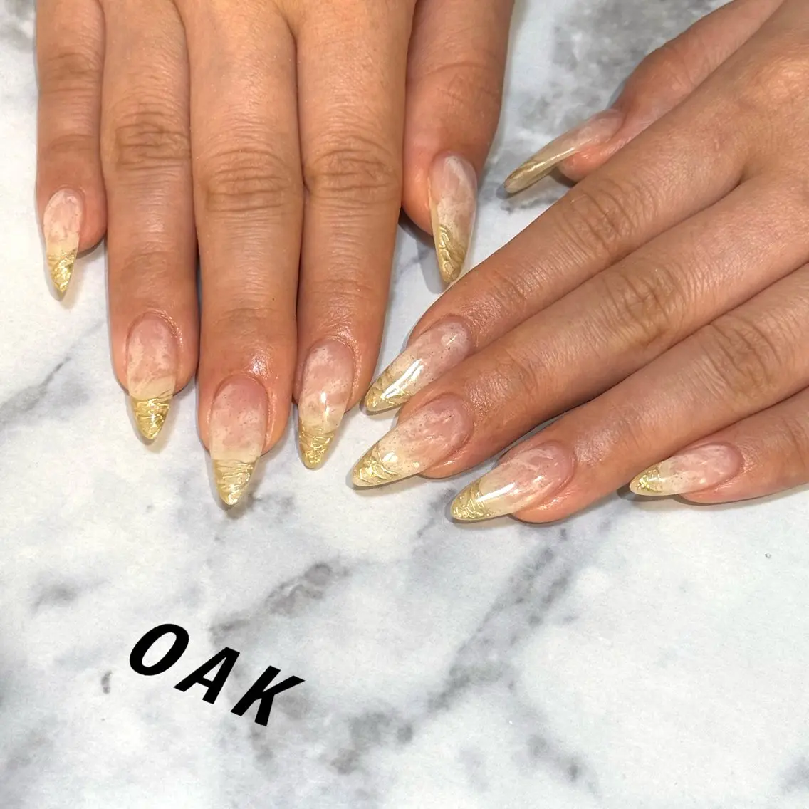 ネイル ロングネイル ニュアンスネイル ハンドネイル 💅sii /KYOKA💅のネイルデザイン