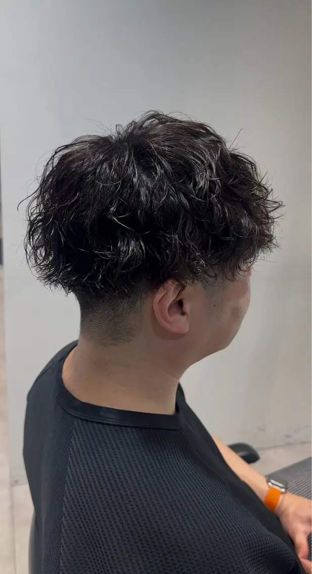 ショート パーマ ツイストスパイラルパーマ スパイラルパーマ 似合わせパーマ🔥 河浪  大智のヘアスタイル