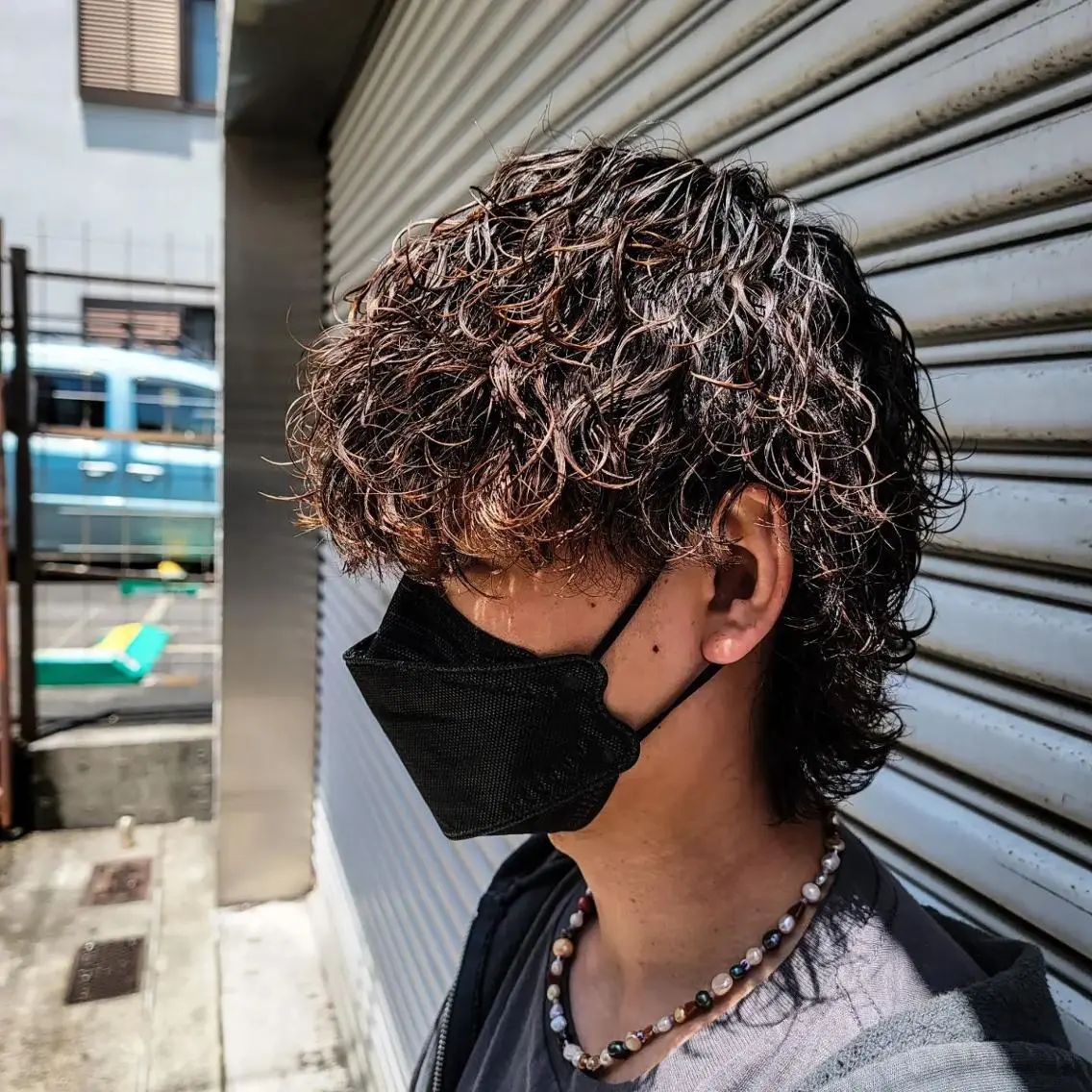 メンズ メンズパーマ メンズツイストパーマ 波巻きパーマ ツイストパーマ カット パーマ 特殊パーマ 片山恭兵のヘアスタイル