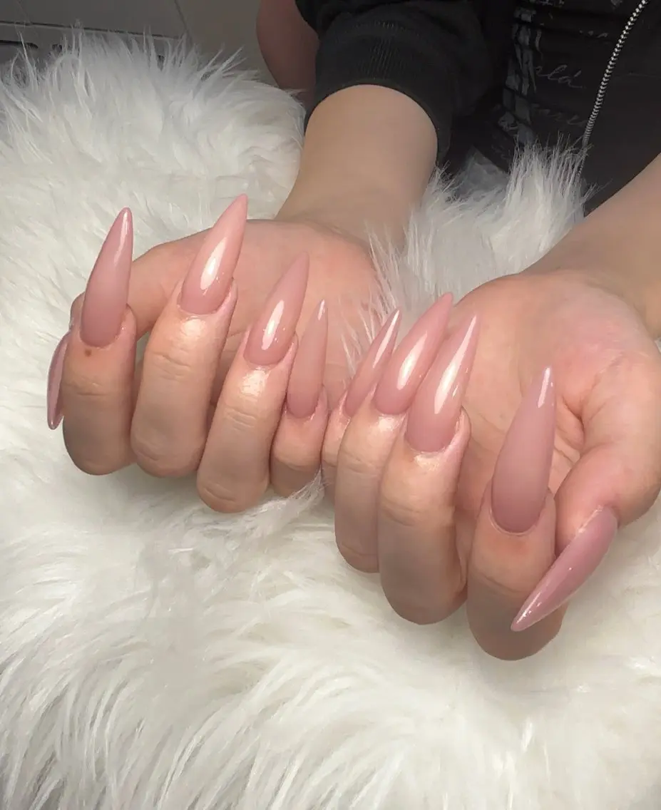 研修スタッフ【チップ長さ出し】ちゅるんワンカラー 💅 4000円の写真