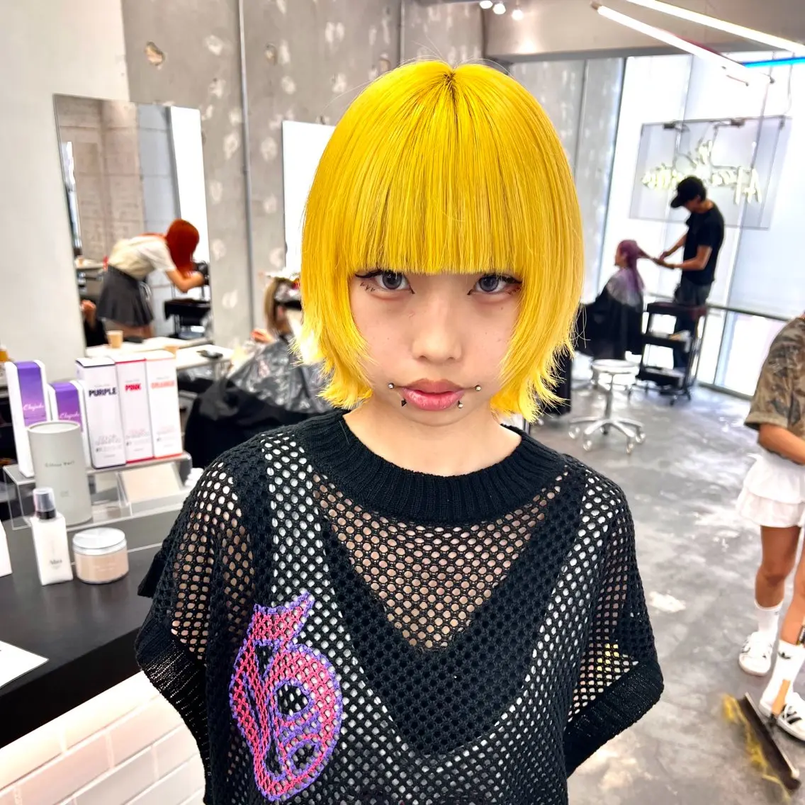 ショート カラー カット ヘアカラー トリートメント ヘアセット 🐺ウルフの神🐺 /カラー/けいすけのヘアスタイル