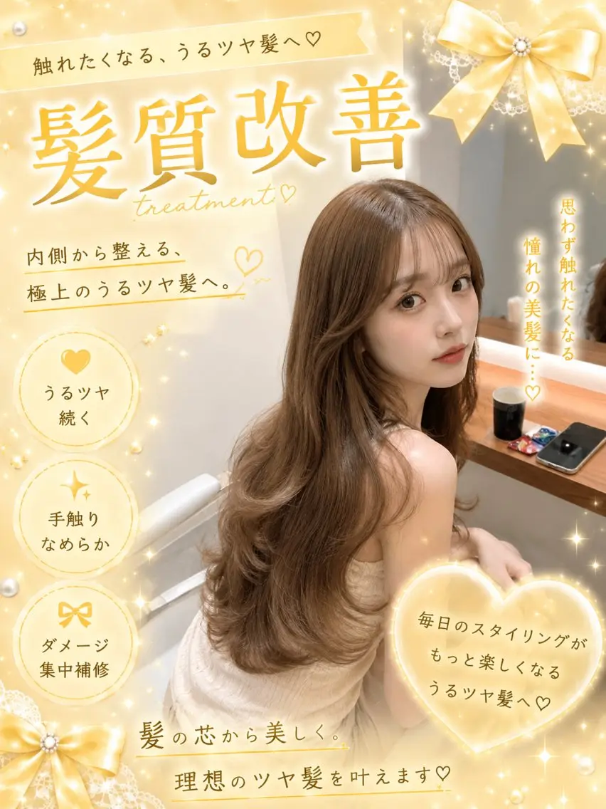 ロング ヘアカラー トリートメント 🧡ReFa認定🧡 ✨透明感カラー✨祥吾のヘアスタイル