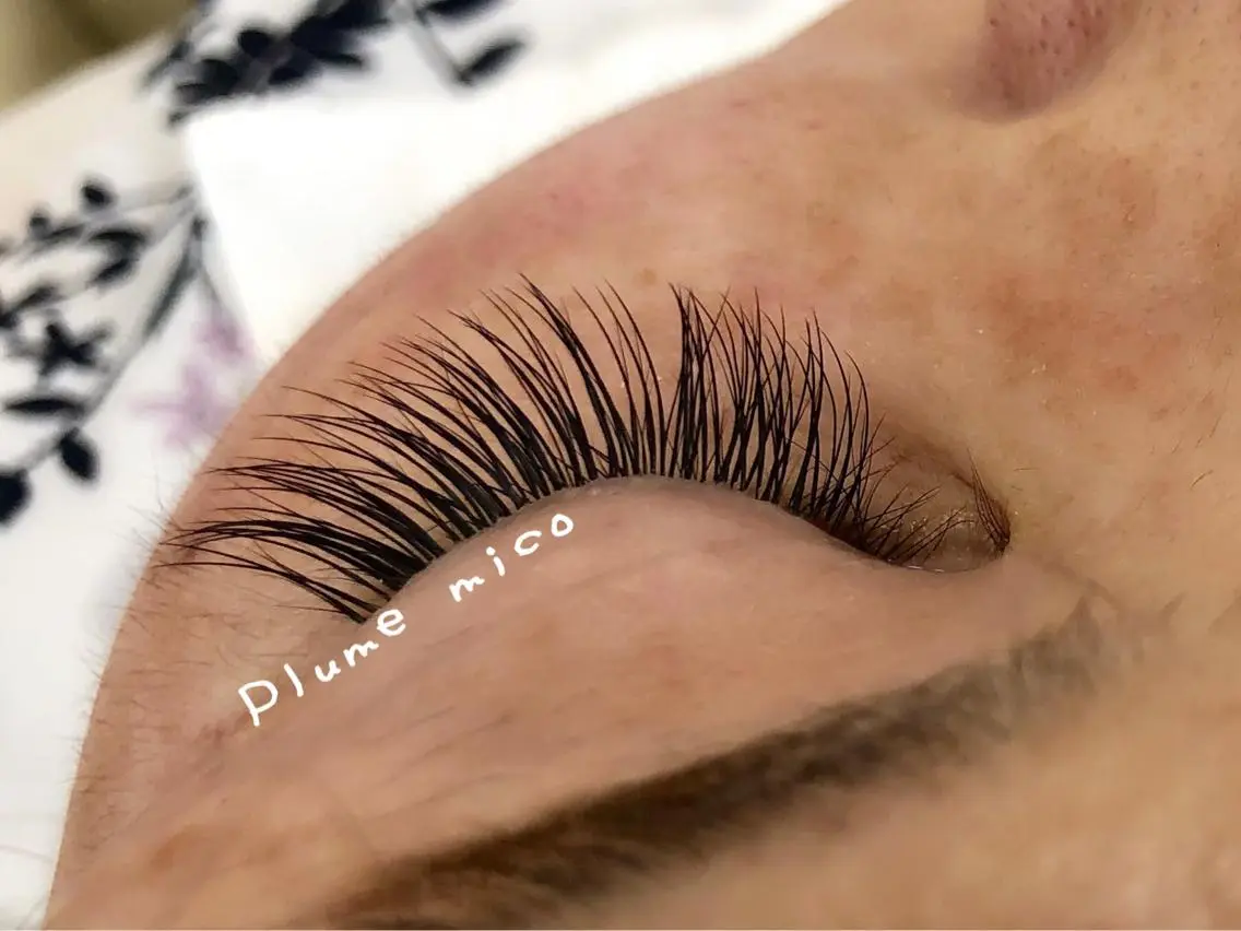 マツエク・マツパ Jカール マツエク Plume micoのマツエク・マツパデザイン